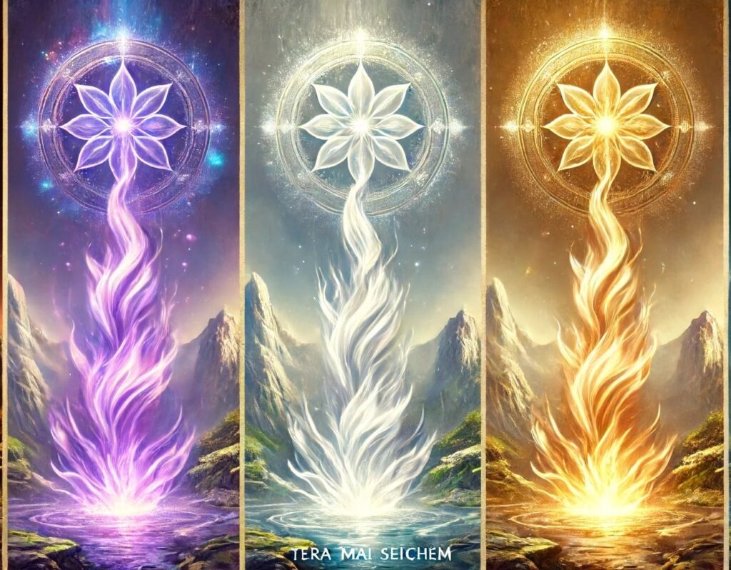 Fiamma Viola, Fiamma Bianca, Fiamma Oro