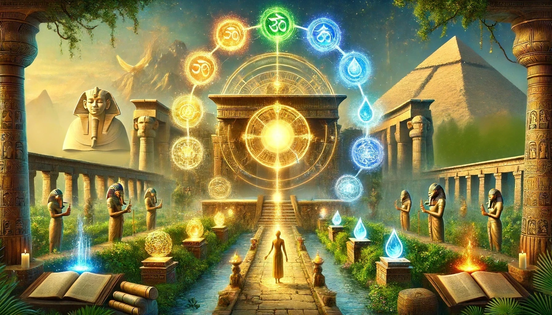 Antichi simboli e architettura egizia.